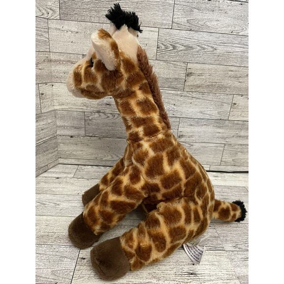 Aurora Destination Nation Giraffe Plush 9" Stuffed Toy Realistic Soft Animal - Picture 2 of 9